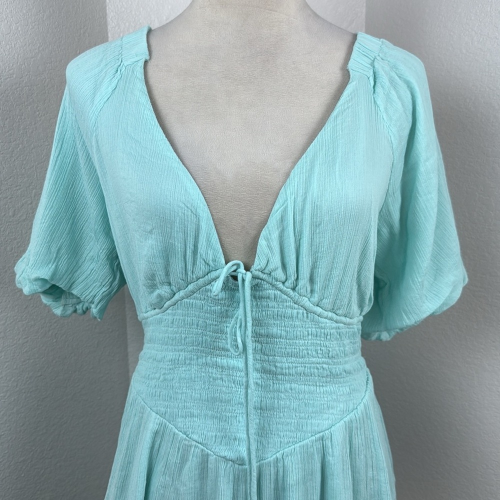 Free People Perfect Day Mini in Clear Skies Size Large NWT - Picture 11 of 15